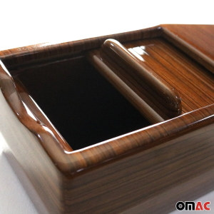 Mercedes SL Class Tape Box - Omac - Zebrano Sliding Lid Version - '72-'89 Mercedes SL Class Tape Box - Omac - Zebrano Sliding Lid Version - '72-'89